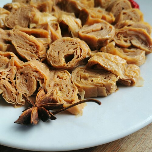 安徽无为特产卤素鸡卤味豆腐皮卤菜熟食小吃新鲜发货满3件包邮 - 图1