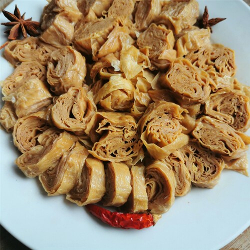 安徽无为特产卤素鸡卤味豆腐皮卤菜熟食小吃新鲜发货满3件包邮 - 图2