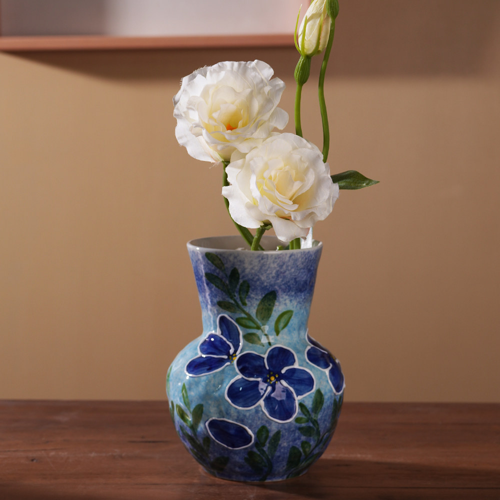 『093』1076-花瓶小蓝花（浅）,淘宝优惠券,粉丝福利购,淘宝优惠卷