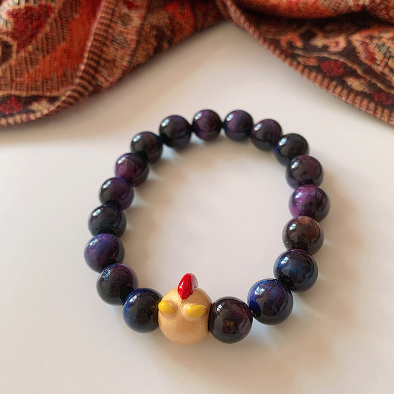 英雄联盟手链小男孩奥特曼钢铁侠水晶手链英雄联盟转运珠星空手串生日圣诞礼物