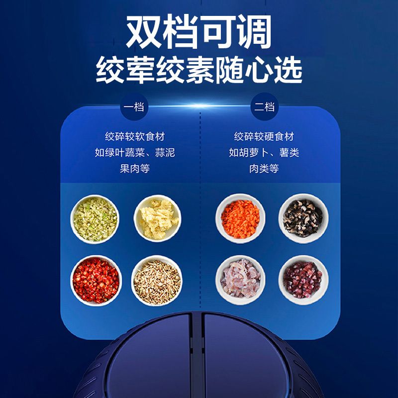 爱仕达304不锈钢绞肉机3L大容量家用多功能碎肉机官方旗舰店正品