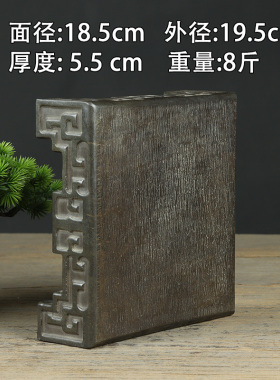 复古石雕石桌做旧中式雕刻