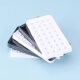 Jewelry display plate high-end transparent gem box with lid