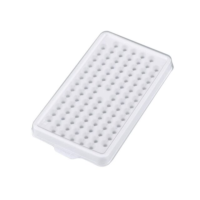 Jewelry display plate high-end transparent gem box with lid