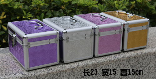 铝合金箱化妆箱美甲纹绣工具箱足浴美容箱子足疗技师手提箱收纳箱 - 图3