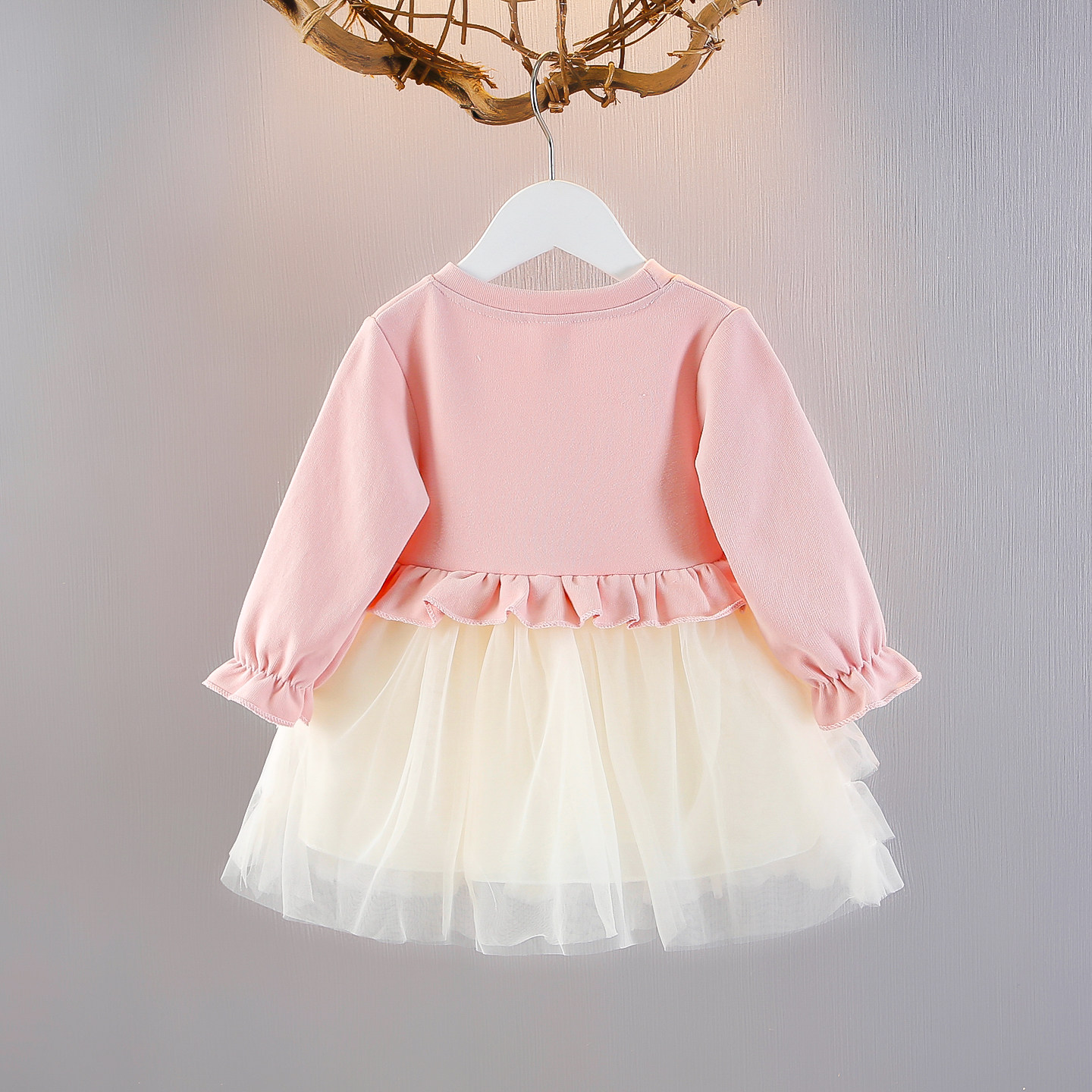 周岁宝宝洋气裙子春装2026新款儿童公主裙婴儿上衣礼服女童连衣裙,淘宝优惠券,粉丝福利购,淘宝优惠卷