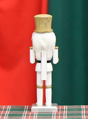 新品上架25CM欧式胡桃夹子打鼓家具桌面摆放送礼圣诞节氛围感