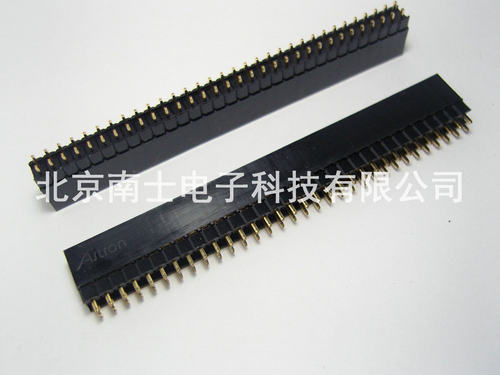 台湾 Astron PC104 插座 2*32P 64P 双排座 排母 间距2.54mm 短针 - 图0