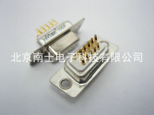 精工南士 HDB15母头 DB15孔 镀金接头 VGA接口 D-sub传统 焊线式 - 图0