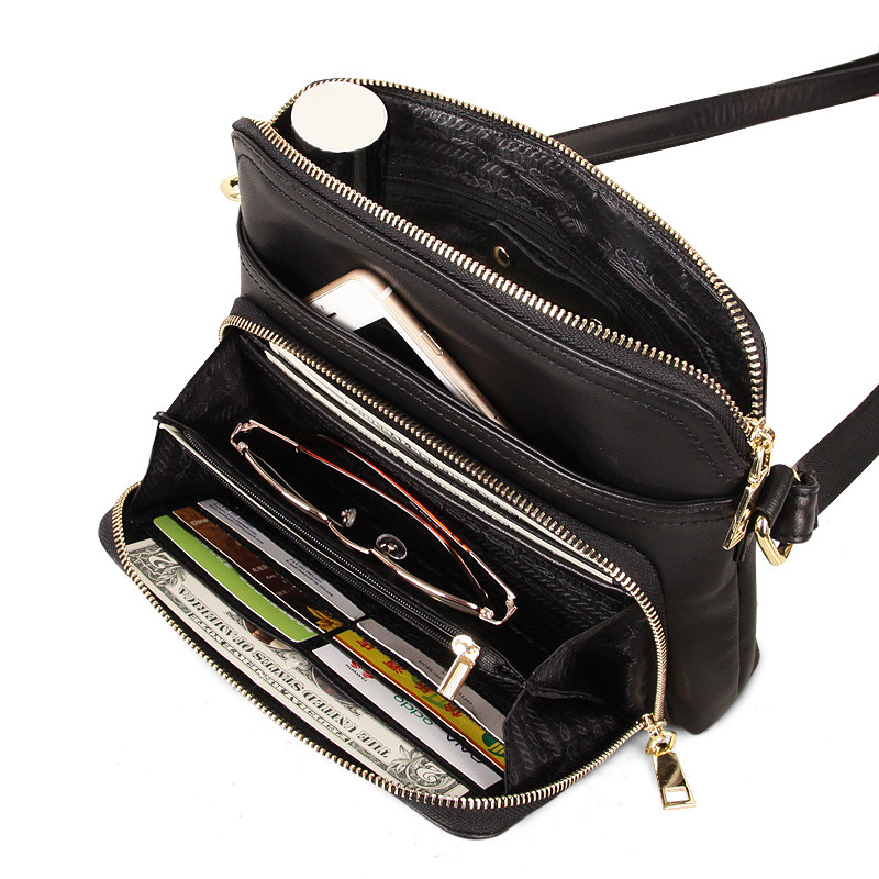 包包女士2024新款真皮斜挎包多隔层大容量通勤包高级感小众单肩包,淘宝优惠券,粉丝福利购,淘宝优惠卷