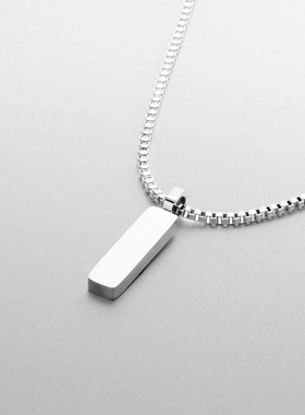 emanco 热卖欧美不锈钢项链男简约奢华设计感锁骨链饰品