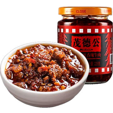 【茂德公】香辣下饭牛肉酱225g