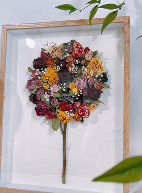 16寸大号干花相框成品装饰画礼品