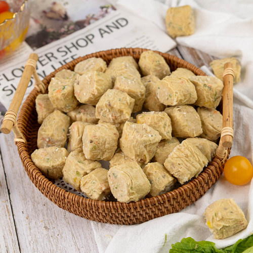 正大泰香Q卷原味鸡肉蔬菜卷半成品油炸小吃商用泰式五香豆皮肉卷 - 图1