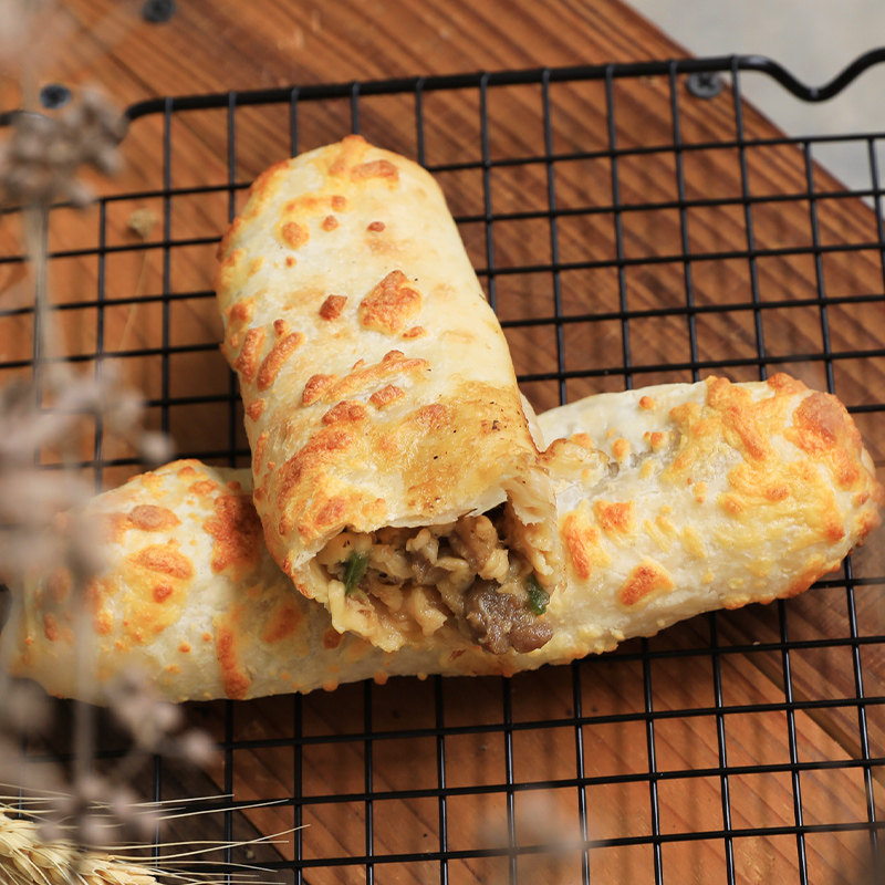 芝士牛肉卷120g早餐速食半成品小吃加热即食原味美式烘焙烤鸡肉卷,淘宝优惠券,粉丝福利购,淘宝优惠卷