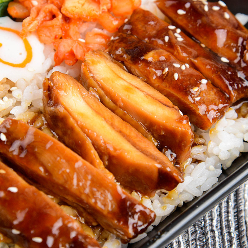 日式照烧鸡腿排商用半成品碳烤鸡排烧肉饭便当去骨鸡腿照烧鸡排饭,淘宝优惠券,粉丝福利购,淘宝优惠卷