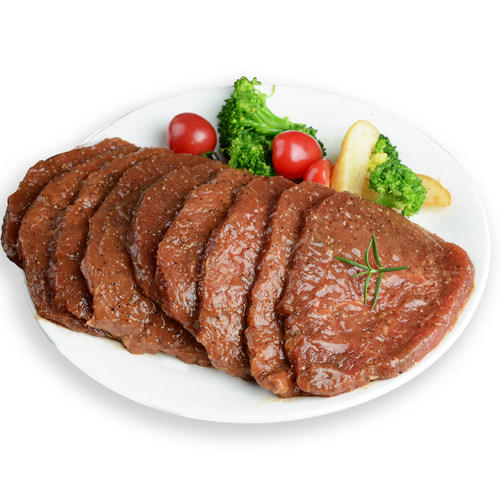 味知香黑椒牛排半成品家用新鲜速冻腌制牛扒牛肉轻食西餐整切牛排 - 图3