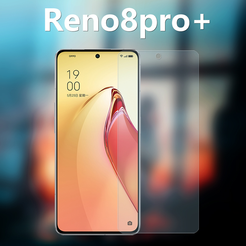 opporeno8原装高清软膜reno8pro原厂手机膜reno8pro十出厂+保护官方贴膜原机自带pet全屏原机塑料普通前膜-图1