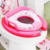 South Korean Hello Kitty children toilet bowl toilet collar female baby toilet lid toilet toilet cushion