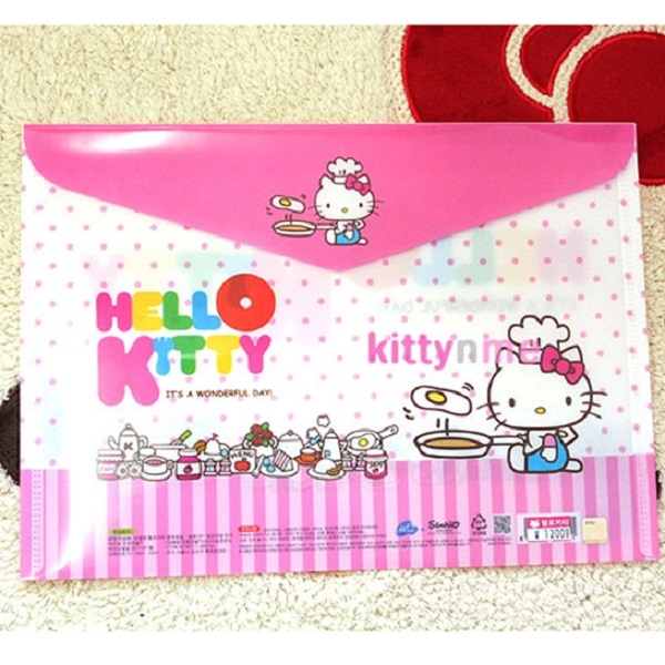 韩国进口 hello kitty文件袋 文件夹 资料袋 封口处有魔术贴 - 图2