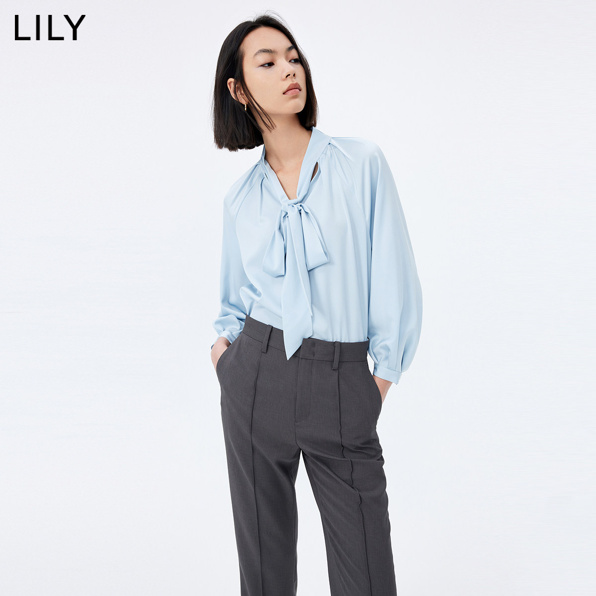  LILY蕾丝衫/雪纺衫