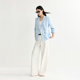 LILY commuter ແອວສອງເຕົ້ານົມແມ່ຍິງ blazer