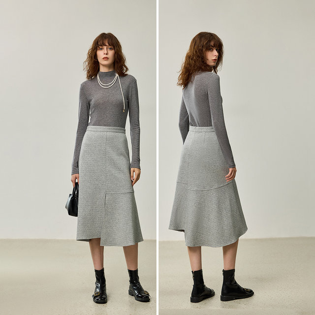 LILY three-dimensional skinny fishtail skirt, versatile for commuting