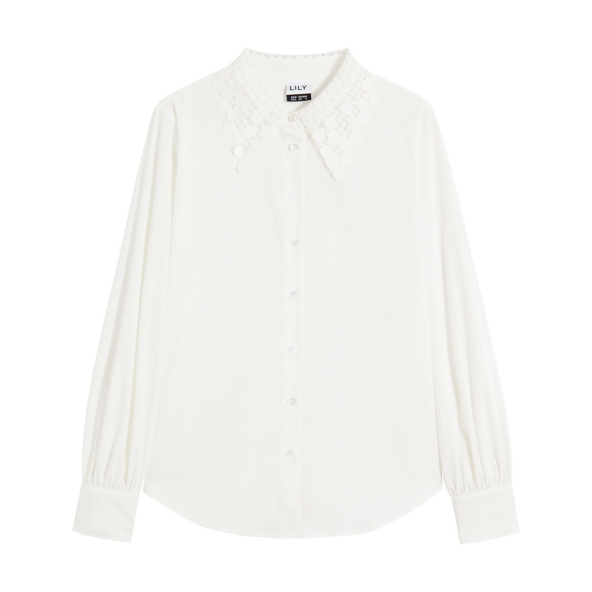 lily2022秋新款女装复古优雅白衬衫 LILY衬衫