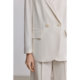 LILY commuter beige blazer ລະດັບສູງ