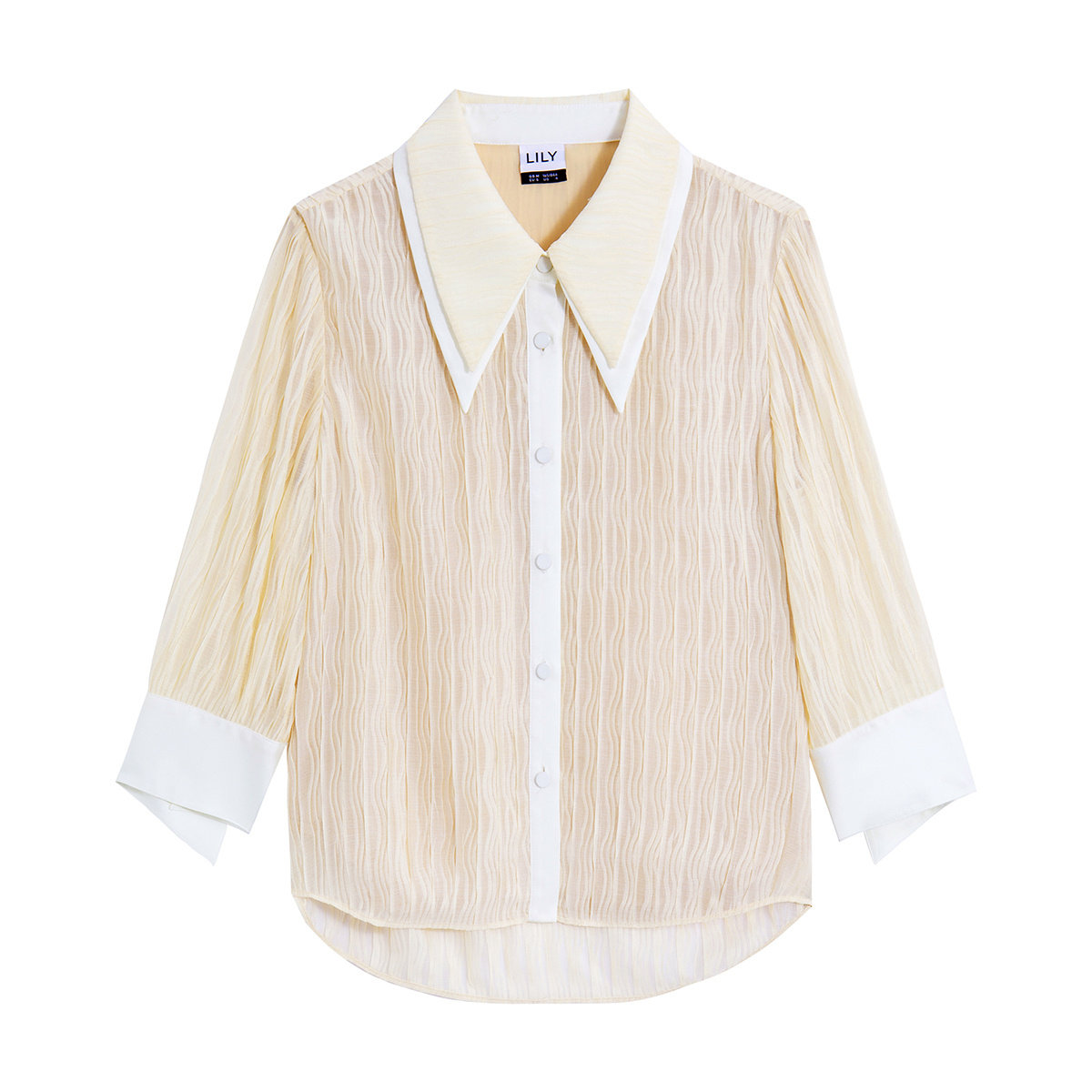 lily2022秋新款女装气质高贵衬衫 LILY衬衫