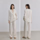 LILY commuter beige blazer ລະດັບສູງ