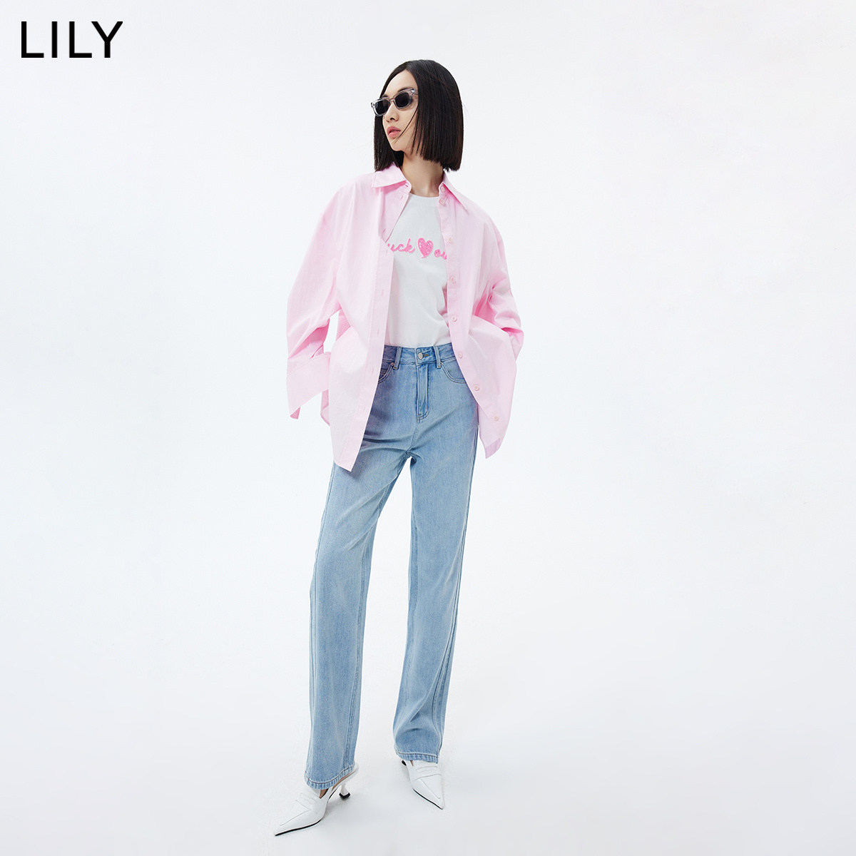 【冰皮凉感牛仔】lily2023夏牛仔裤 LILY牛仔裤