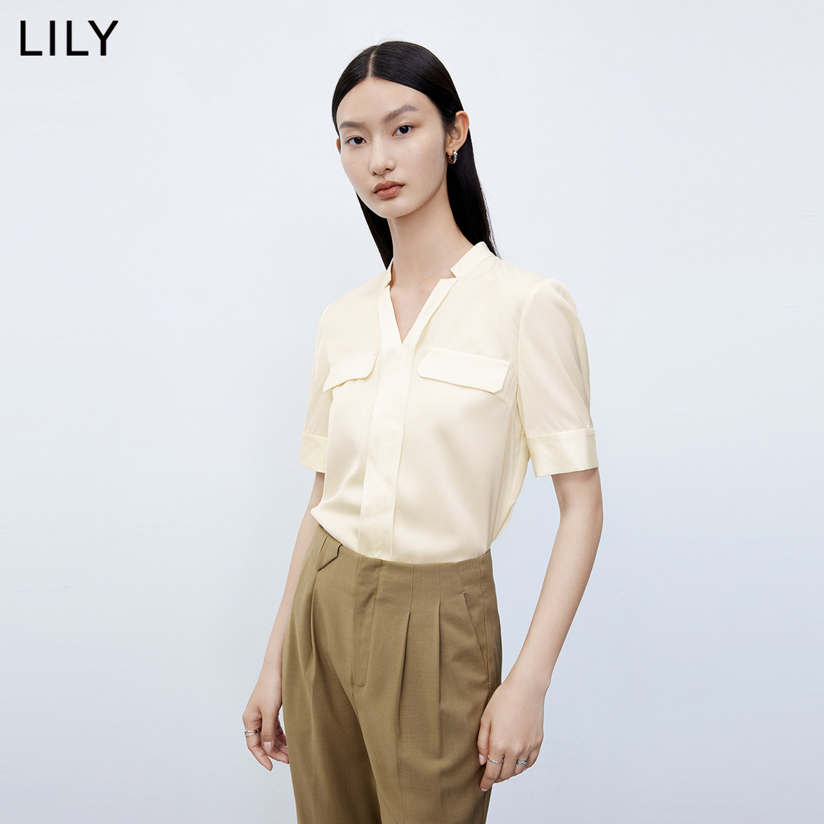  LILY蕾丝衫/雪纺衫