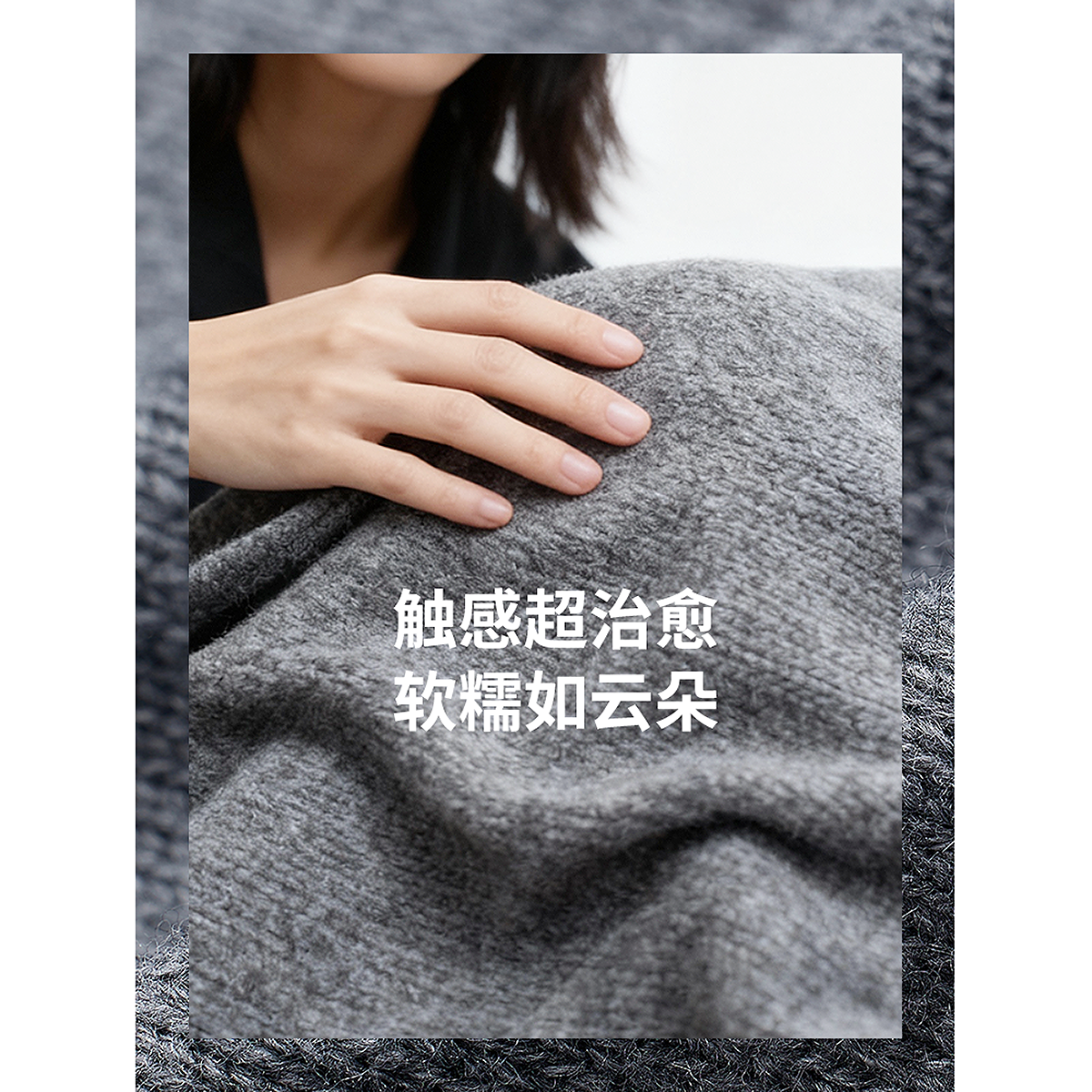 LILY2026春新款女装羊毛混纺格雷系幸运花嵌花灰色针织衫背心马甲,淘宝优惠券,粉丝福利购,淘宝优惠卷