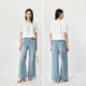 LILY commuter pullover French puff sleeve shirt chiffon