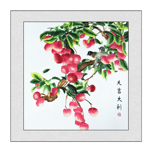 苏绣成品刺绣精品荷花鱼真丝刺绣挂画客厅三联画富贵有余刺绣画 - 图3