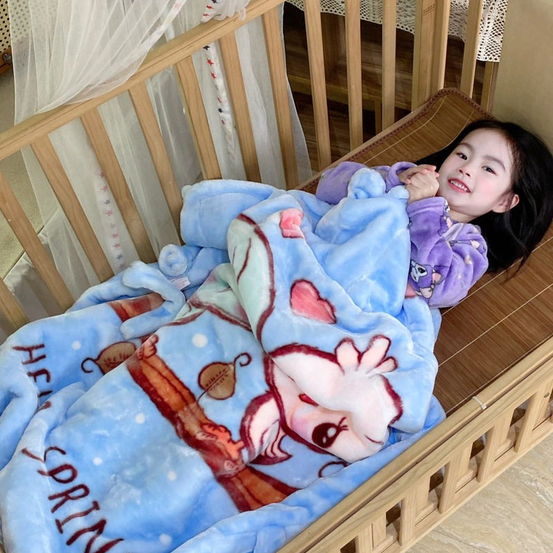 儿童午睡毯小学生午休毛毯婴儿包被外出披肩冬季加厚宝宝披风斗篷,淘宝优惠券,粉丝福利购,淘宝优惠卷