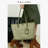 Вместительная и большая оригинальная сумка на одно плечо, коллекция 2023, из натуральной кожи