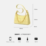 Небольшая дизайнерская сумка через плечо, ретро сумка на одно плечо, 2023