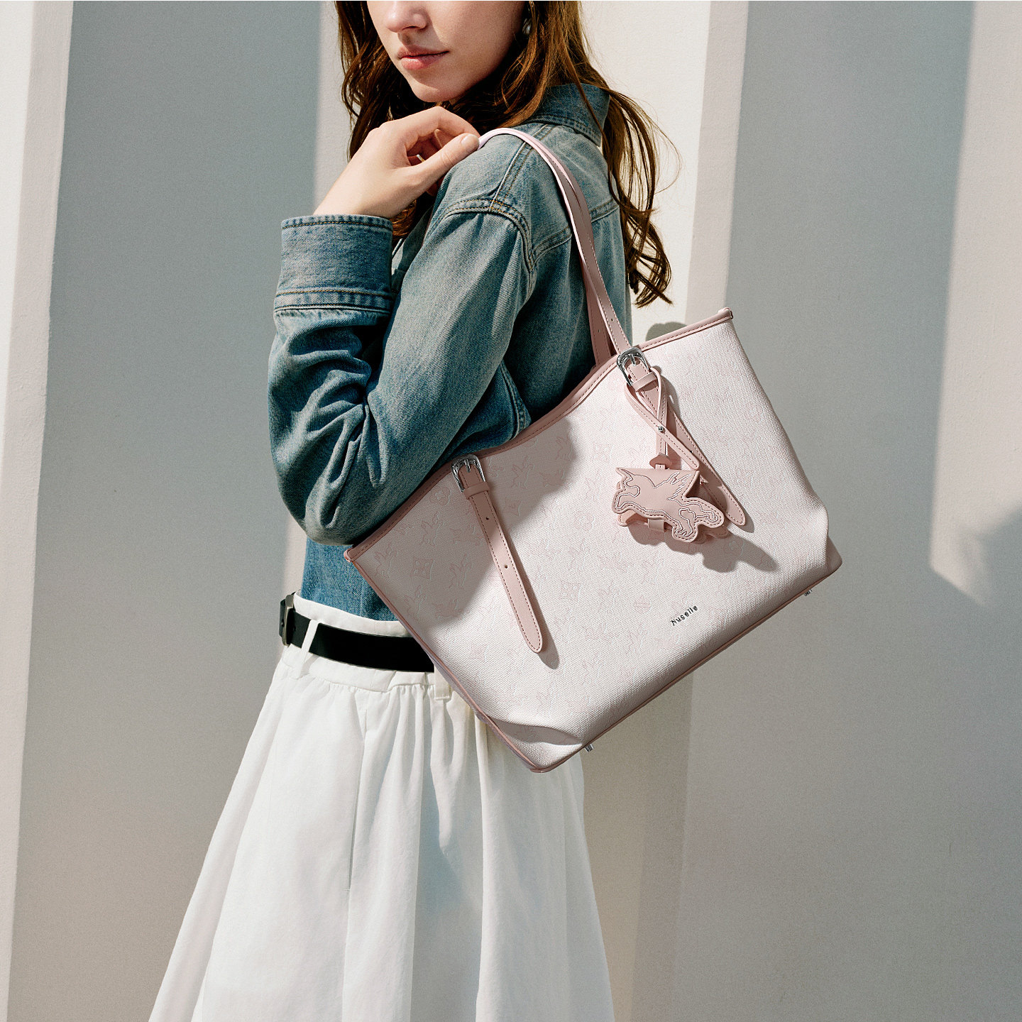 NU纽芝兰飞马织境托特包2026新款高级感大容量上班通勤手提单肩包