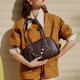 NU New Zealand Candy Baguette Bag 2026 New Large Capacity Portable Toast Bag Cowhide Single Shoulder Bowling Bag for Women