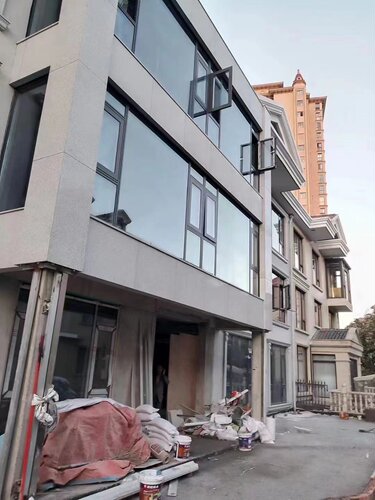 厦漳泉阳台断桥铝系统平开窗纱玻璃封阳台隔音落地窗阳光房推拉 - 图3