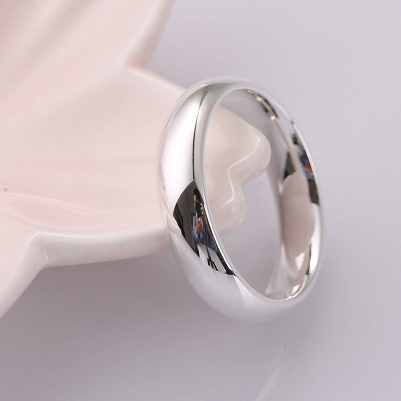 免费刻字999男足银情侣女纯银戒指 奥芙戒指/指环