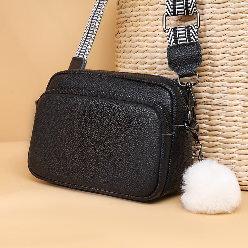 质感斜挎小包包女2023新款潮时尚百搭三层真皮手机包女单肩小方包,淘宝优惠券,粉丝福利购,淘宝优惠卷