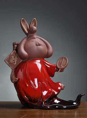 陶瓷祝福简约现代客厅兔子