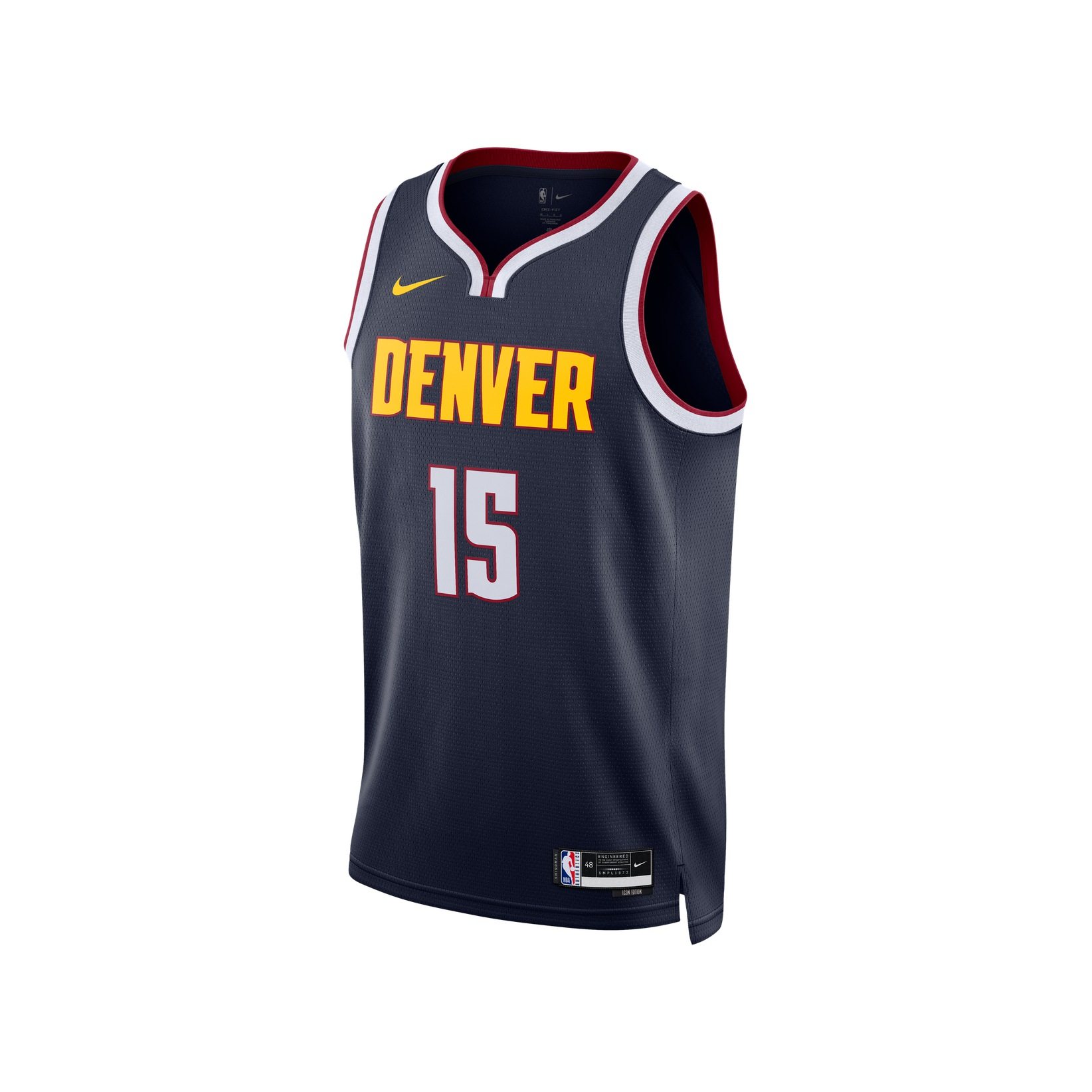 NBA官方正品Nike掘金队约基奇男子SW球衣运动透气背心速干篮球服