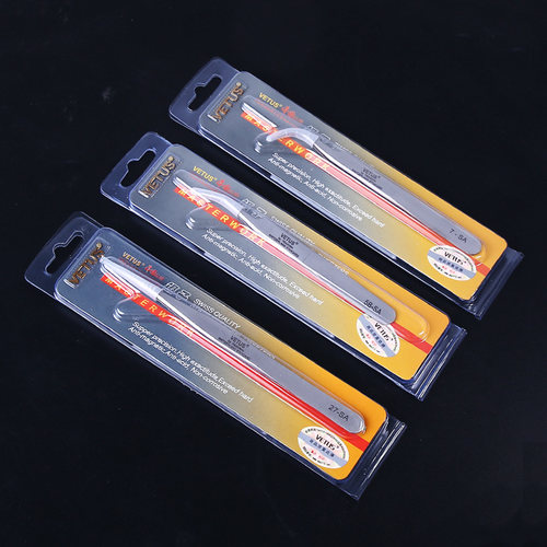 VETUS金标开花单根朵毛镊子高精密睫毛夹 美睫专用紧密度耐用度好 - 图2