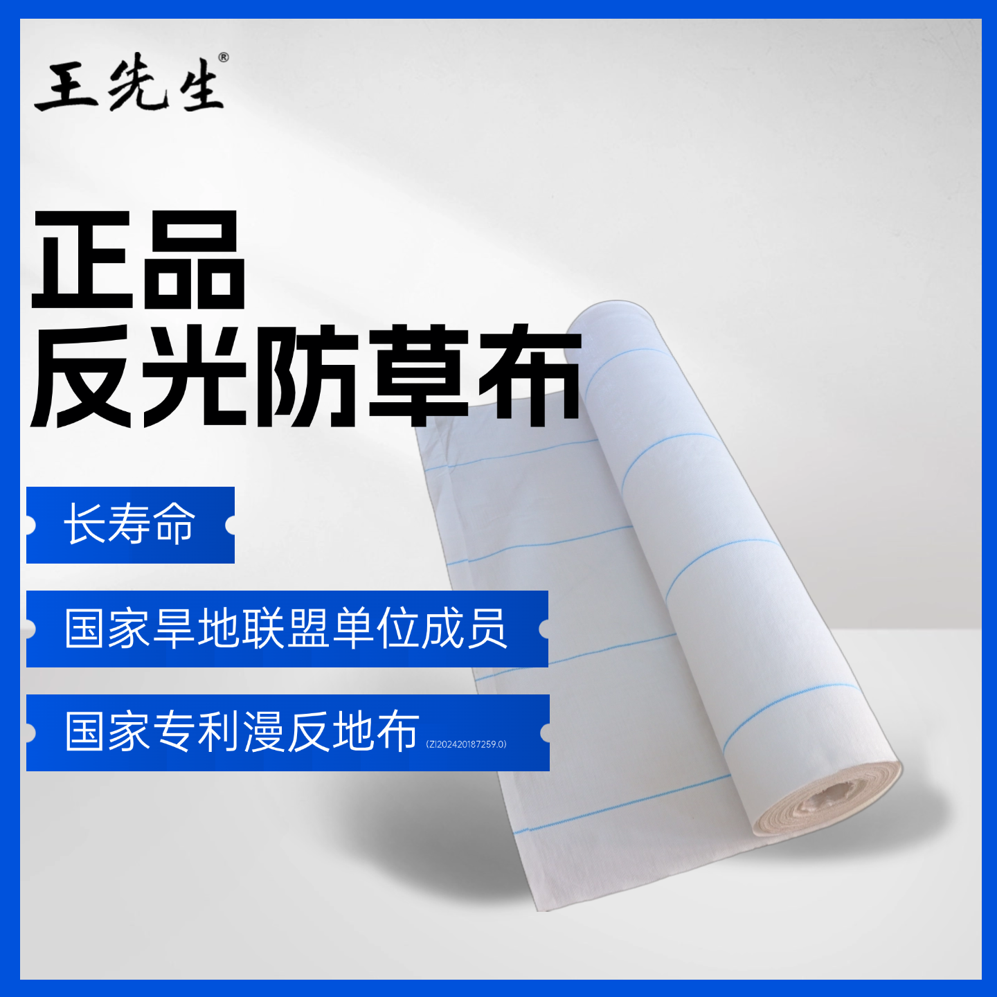 反光防草布超耐用无土栽培高架草莓除草布番茄白色防草布王先生,淘宝优惠券,粉丝福利购,淘宝优惠卷