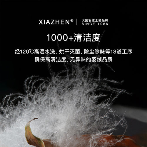 霞珍羽绒枕95白鹅绒枕芯护颈椎助睡眠专用枕五星级酒店枕头男 - 图2