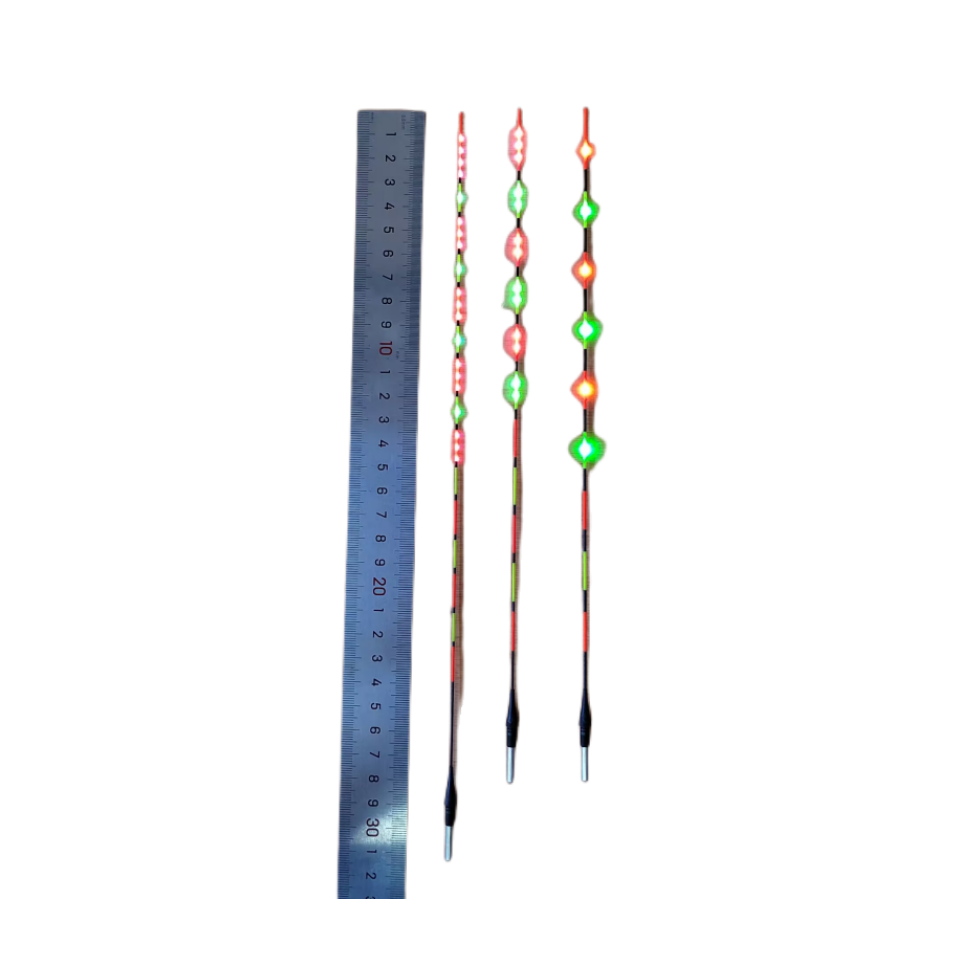 硬尾LED灯电子漂材料夜光漂配件发光漂尾浮漂日夜两用细尾高灵敏 - 图3